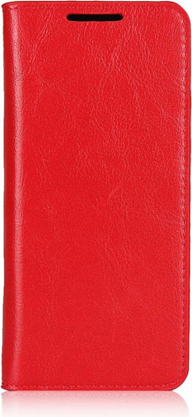 Samsung Galaxy S20 Kunstskinn Flip Deksel m. Kortholder & Ståfunksjon - Rød