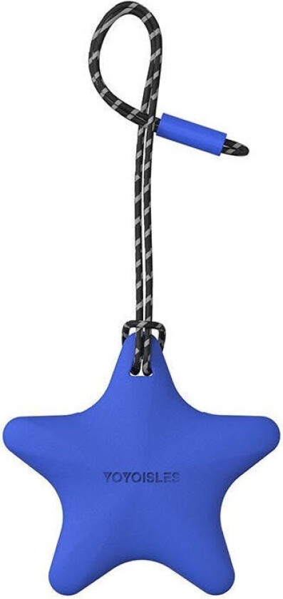 Stjerneformet AirTag Deksel m. Stropp - Blå