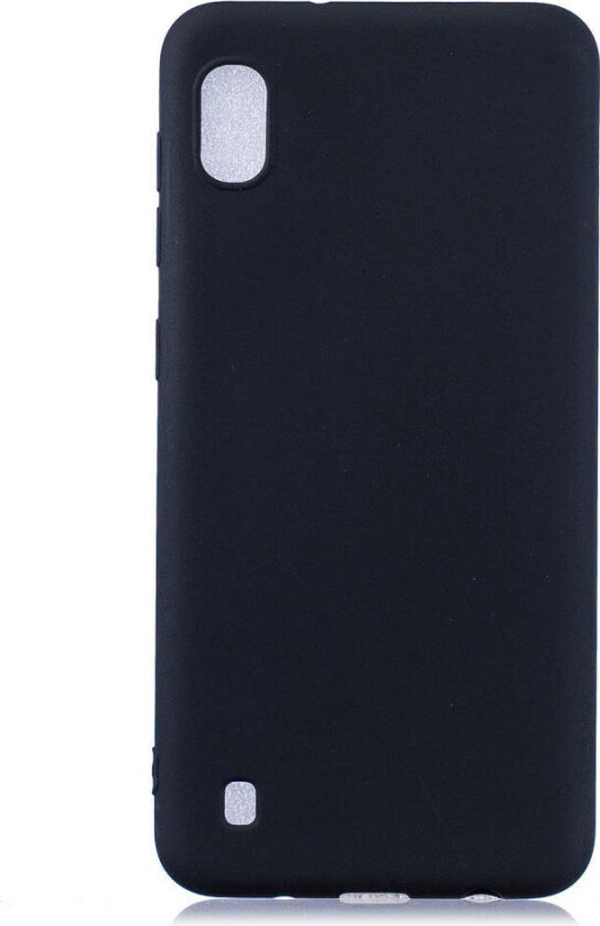 Samsung Galaxy A10 Fleksibelt Plast Deksel - Svart