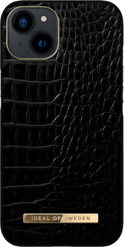 iDeal Of Sweden iPhone 13 Pro Fashion Deksel Atelier - Neo Noir Croco
