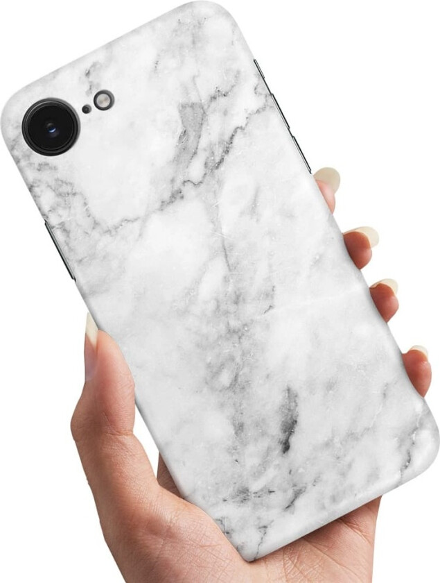 iPhone 16e - Deksel/Mobildeksel Marmor