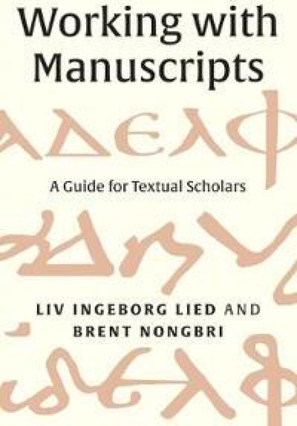 Working with Manuscripts
