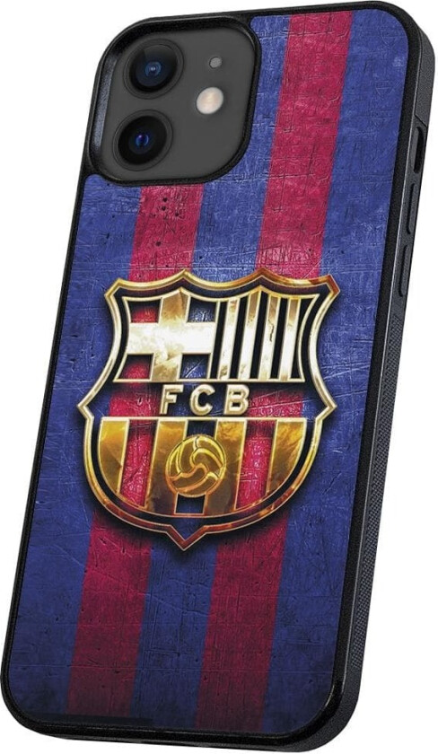 iPhone 12 Mini - Deksel/Mobildeksel FC Barcelona