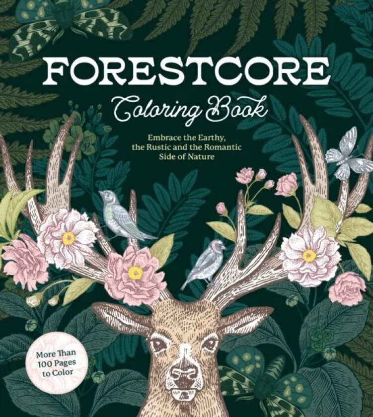 Forestcore Coloring Book av Editors of Chartwell Books