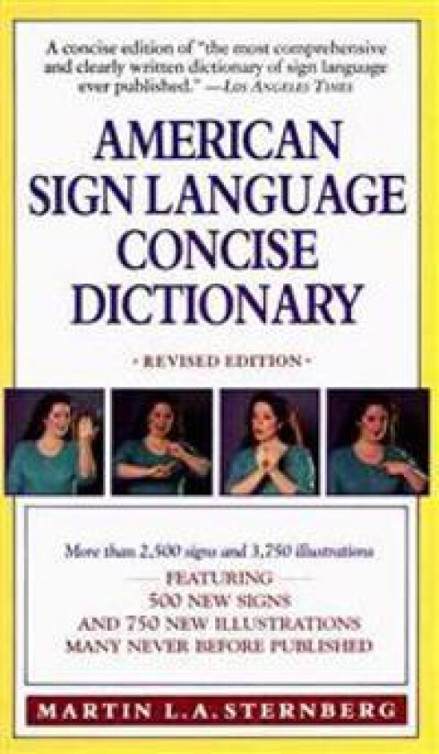 American Sign Language Concise Dictionary
