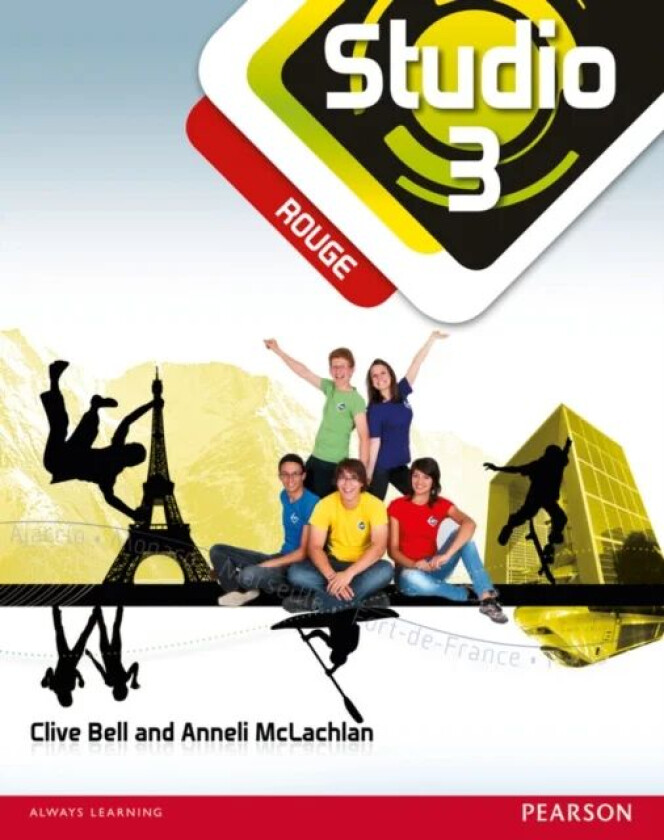 Studio 3 rouge Pupil Book (11-14 French) av Clive Bell, Anneli Mclachlan