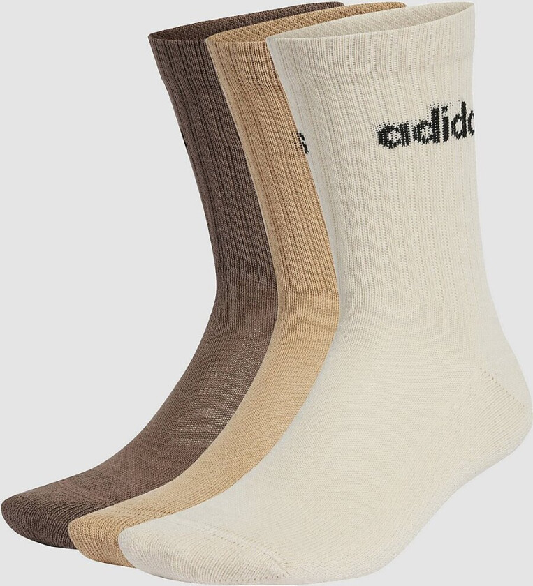 C Lin Crew 3P Sokker brun