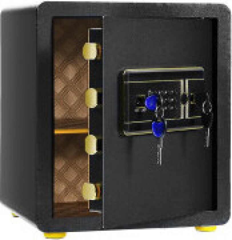 Safe Electronic Safe Cabinet med Digital Keyboard 45 L Safe Safe 36 x 31 x 41 cm Svart