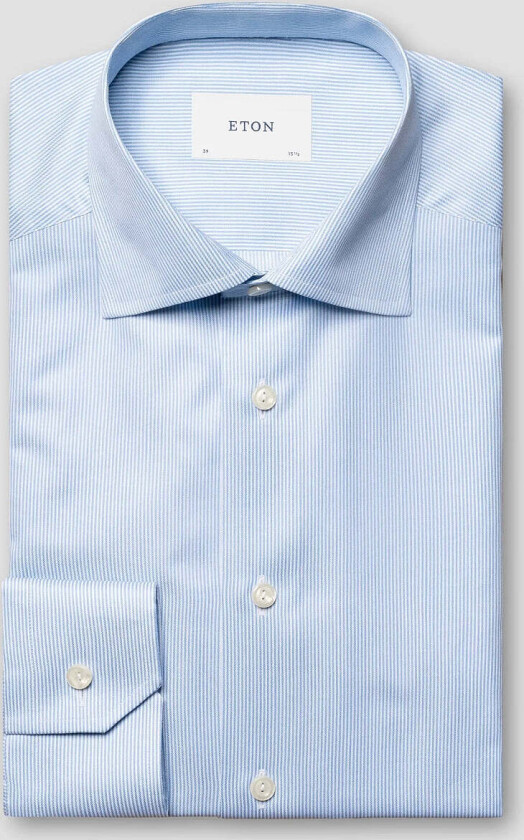 CONTEMPORARY FINE STRIPE SIGNATURE TWILL SHIRT Striper, 39