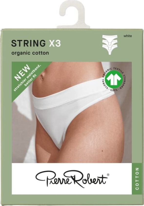 Cotton String X3 White S