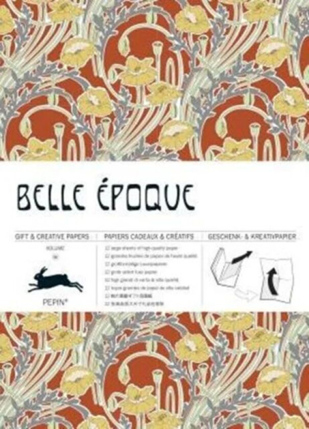 Belle Epoque: Gift & Creative Paper Book av Pepin van Roojen