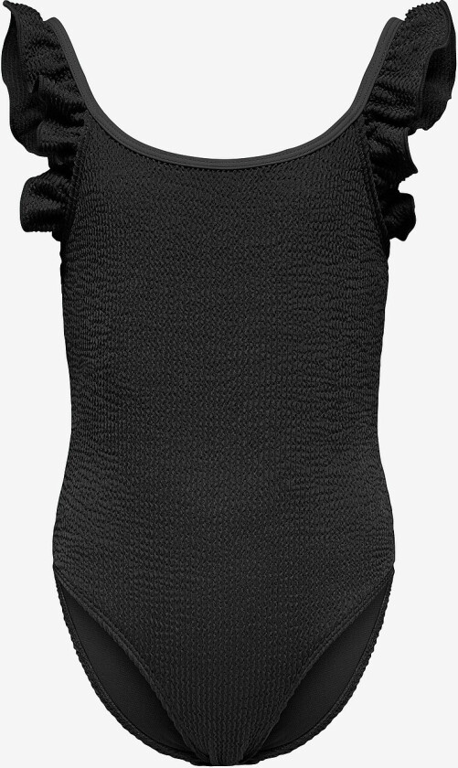 Badedrakt kogWave Structure Swimsuit Acc - Svart