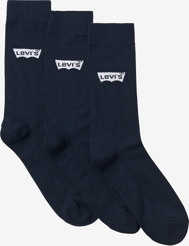 Sokker Regular Cut Batwing Logo 3-pakning - Blå