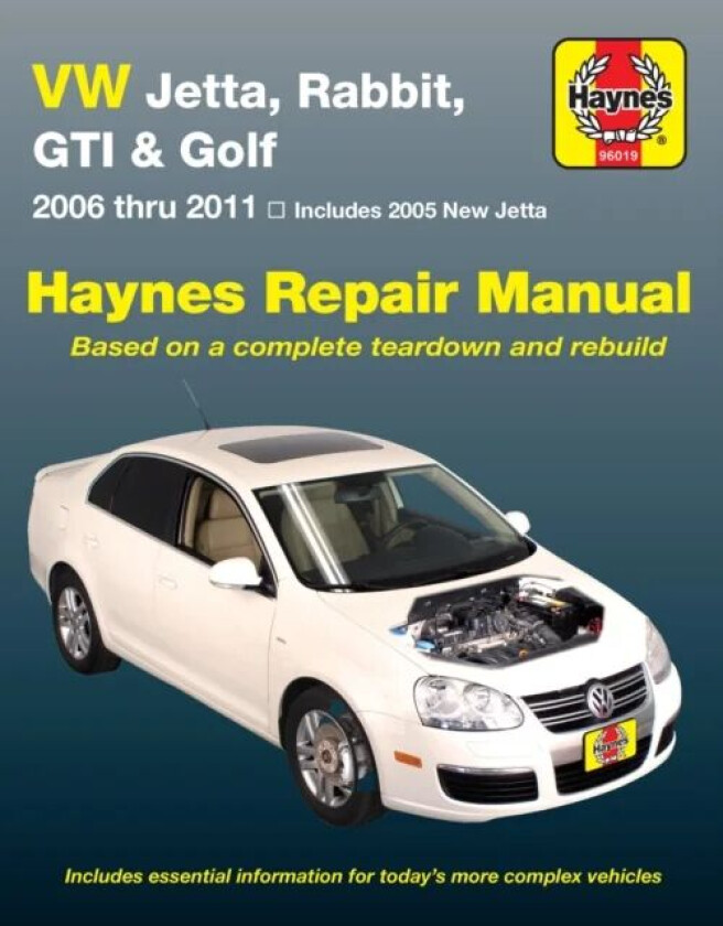 Volkswagen VW Jetta, Rabbit, GTI & Golf covering New Jetta (05), Jetta (06-11), GLI (06-09), Rabbit av Haynes Publishing