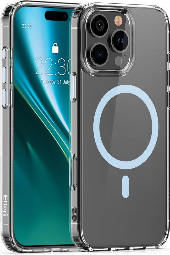 Color Mag Cover til iPhone 16 Pro - 6,3" - Lyseblå