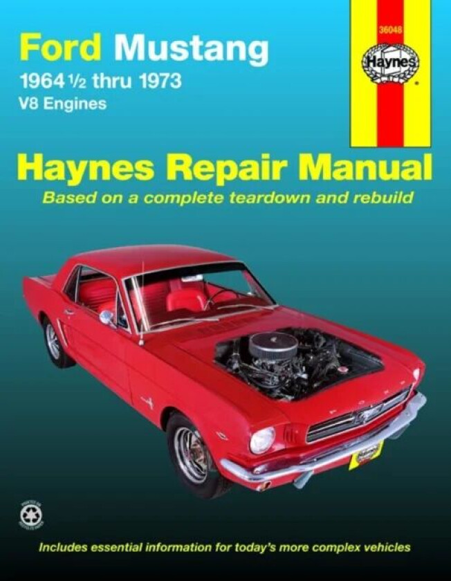 Ford Mustang, Mach 1, GT, Shelby, & Boss V-8 (1964-1973) Haynes Repair Manual (USA) av Haynes Publishing