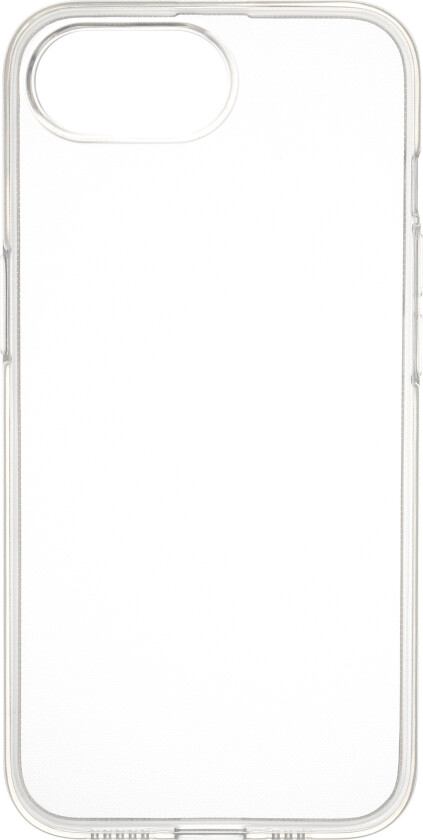 Fonekit Silicone Cover til iPhone 16e - Transparent