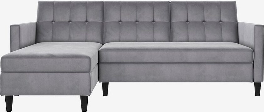 Hjørnesofa med oppbevaring Hartford Ii, Grå