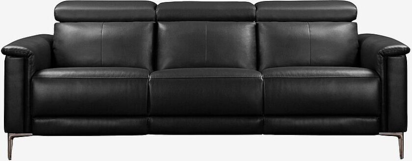 Sofa 3-seters sofa med 2 manuelle hvilestoler Lund, Grønn