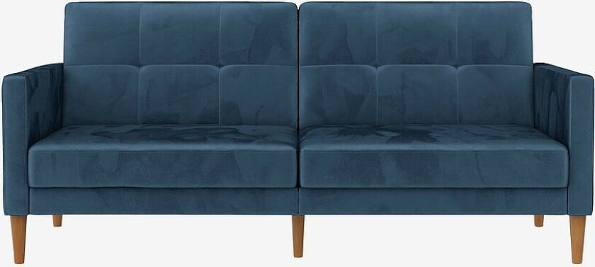 Sofa 3-seters sovesofa Lilly, Blå