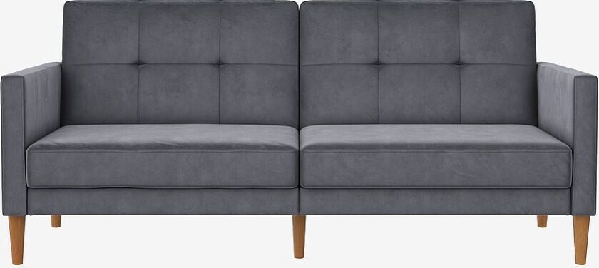 Sofa 3-seters sovesofa Lilly, Grå