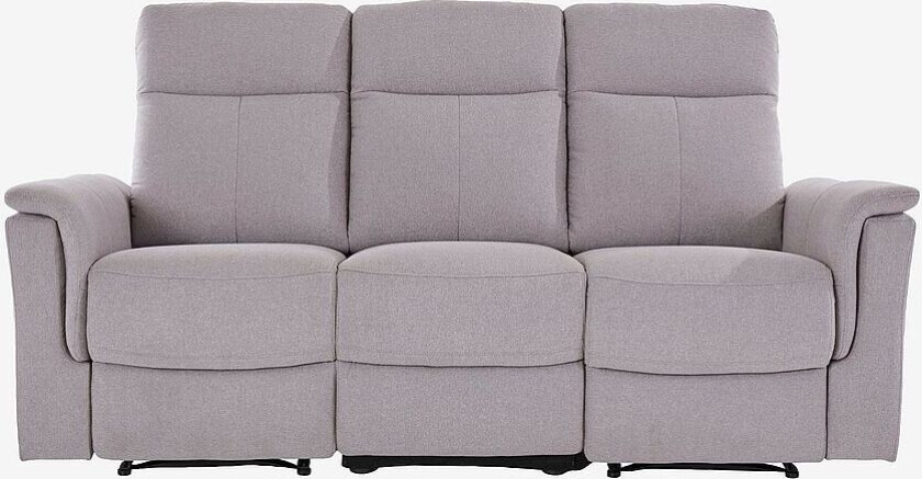 Sofa 3 Seter Manuell Southbrook, Grå