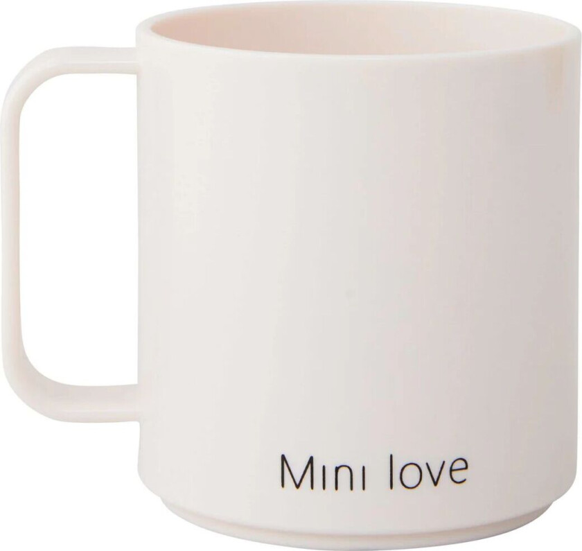 Mini Love kopp med håndtak White