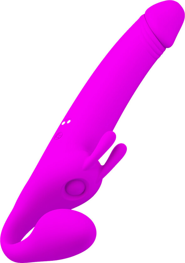 Pretty Love: Zanini, Vibrating Strapless Strap-On