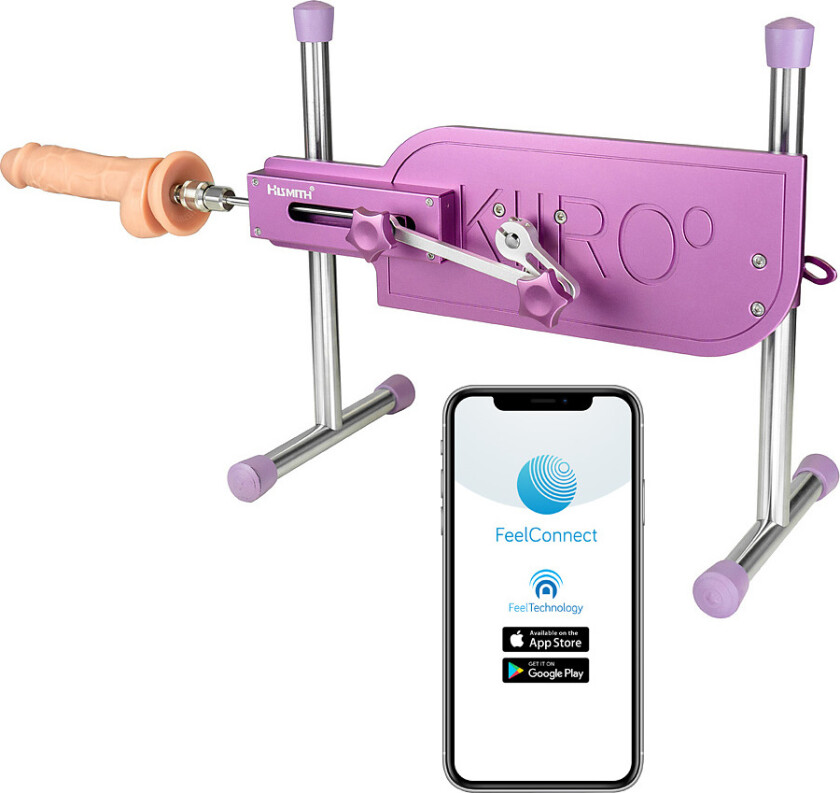 Kiiroo: PleasureDrive, Interactive Sex Machine, rosa