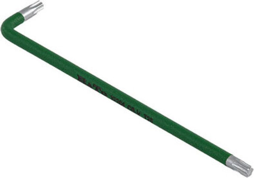 BATO Stiftnøgle farvet grøn lang Torx 25 x 126mm.