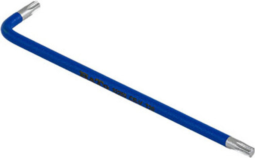 BATO Stiftnøgle farvet blå lang Torx 20 x 112mm.