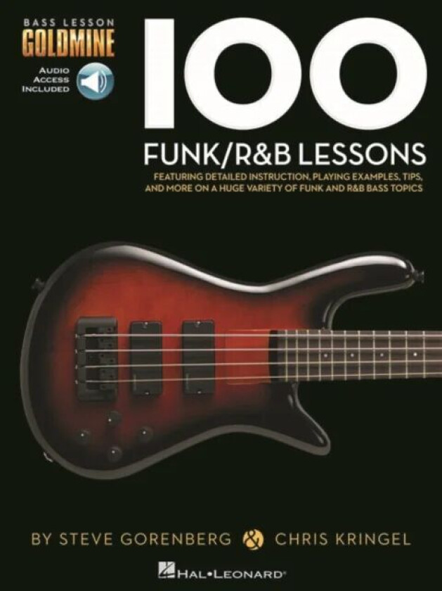 100 Funk/R&B Lessons av Steve Gorenberg, Chris Kringel