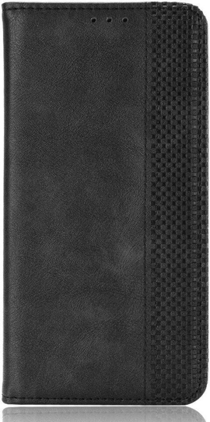 Samsung Galaxy Z Fold3 (5G) Kunstskinn Flip Deksel - Svart