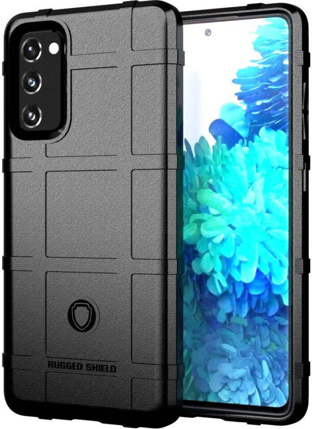 Samsung Galaxy S20 FE / S20 FE (5G) Rugged Shield Plastdeksel - Svart