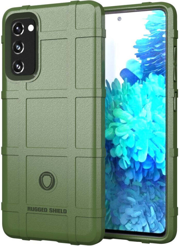 Samsung Galaxy S20 FE / S20 FE (5G) Rugged Shield Plastdeksel - Grønn