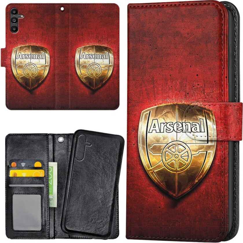Samsung Galaxy S25 - Lommebok Deksel Arsenal