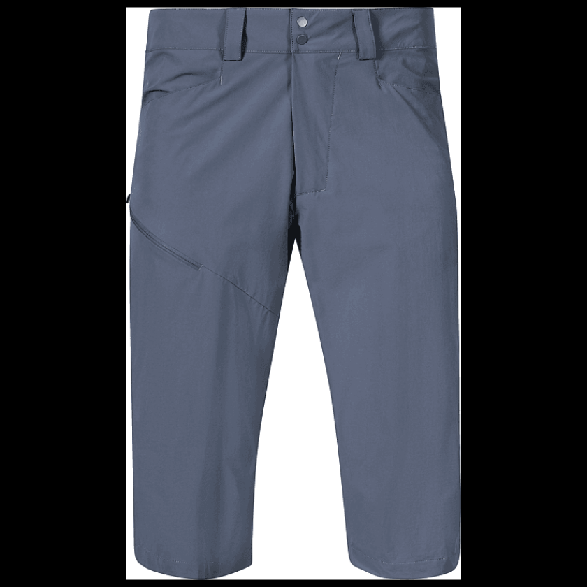 Men's Vandre Light Softshell Long Shorts Granite Blue
