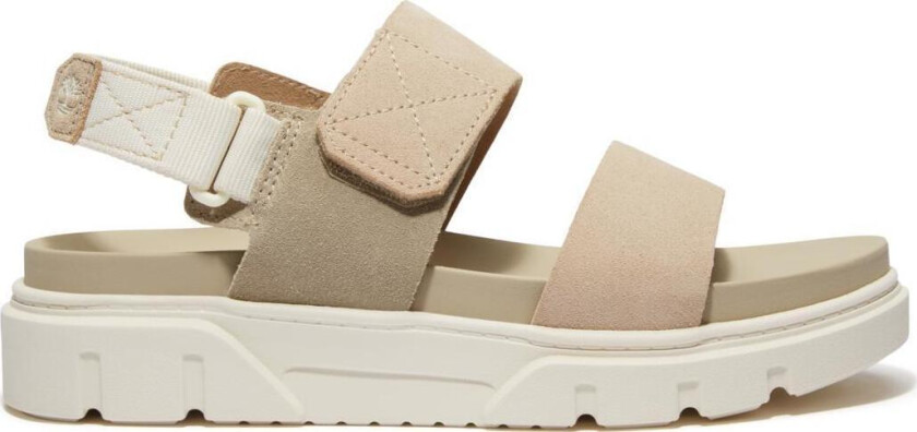 Women's Backstrap Sandal Light Beige Suede