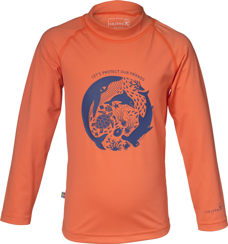 Kids' Sealion Sun Sweater Papaya