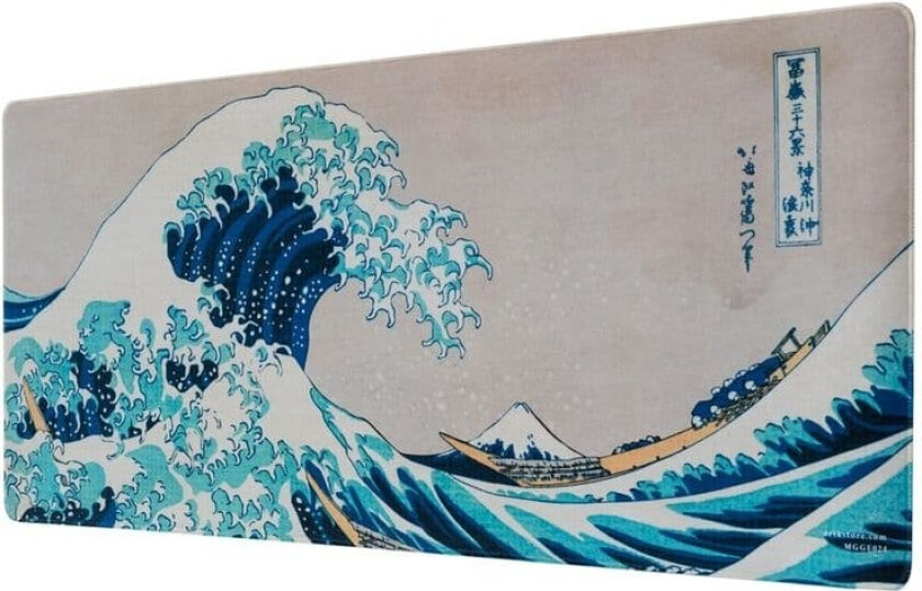 The Great Wave of Kanagawa Hokusai gaming desk mat