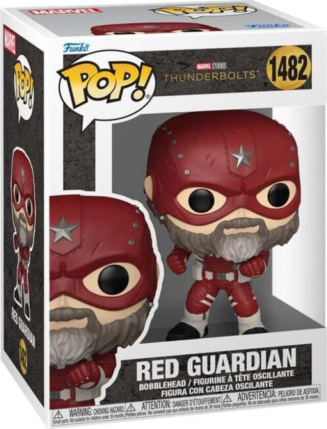 Red Guardian Vinyl Figur 1482 - Funko Pop! - Funko Shop Europe