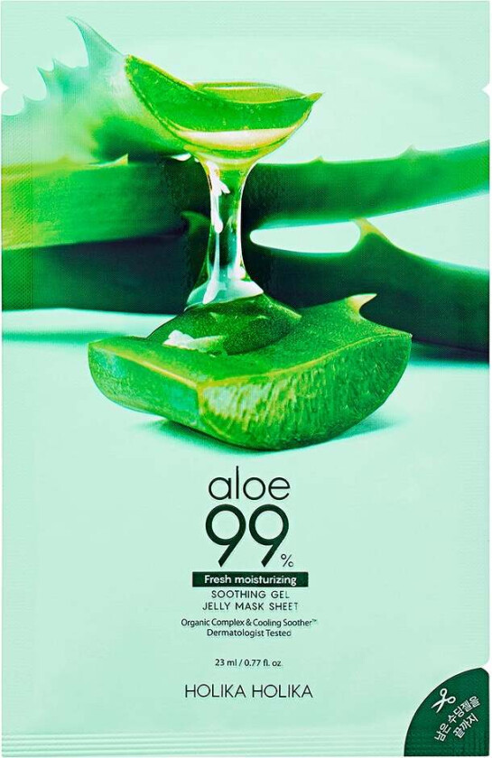 Aloe 99 % Soothing Gel Jelly Mask Sheet 23ml