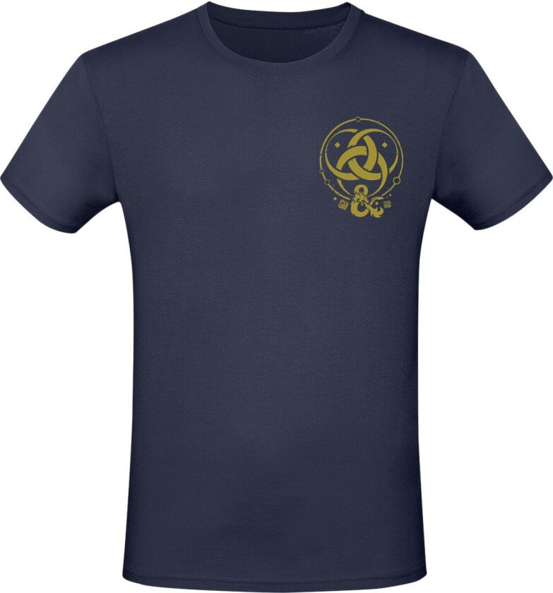 gaming T-skjorte - Forgotten Realms 1987 - M til XXL - Herrer - blå