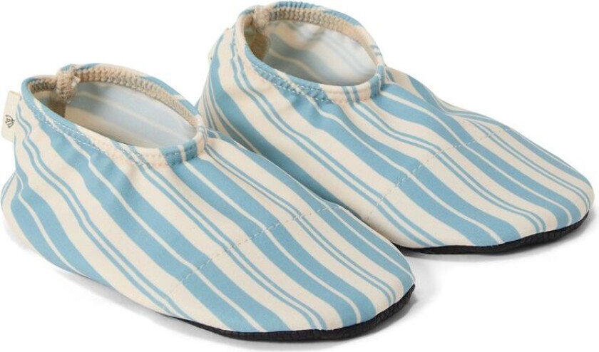 Mathilda Badesko Emil Stripe | Blå | 21-22 EU