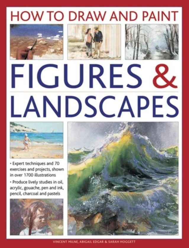 How to Draw and Paint Figures & Landscapes av Milne Vincent Edgar Abigail & Hogget Sarah