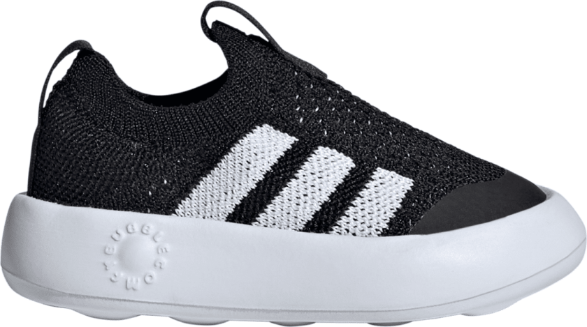 adidas Bubblecomfy Shoes, babysko, sneaker, barn CBLACK/FTWWHT/CBLACK