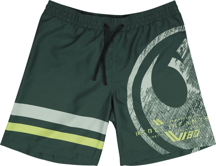 Badeshorts - Big Infantry - S til 3XL - Herrer - olivengrønn