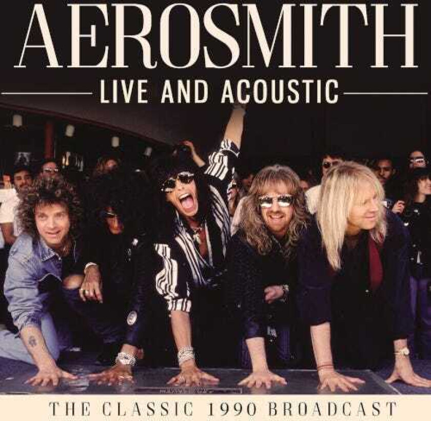 Aerosmith Live and Acoustic CD
