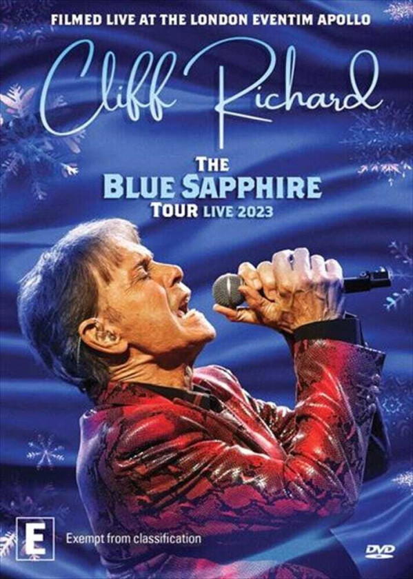 Cliff Richard: The Blue Sapphire Tour Live 2023 DVD