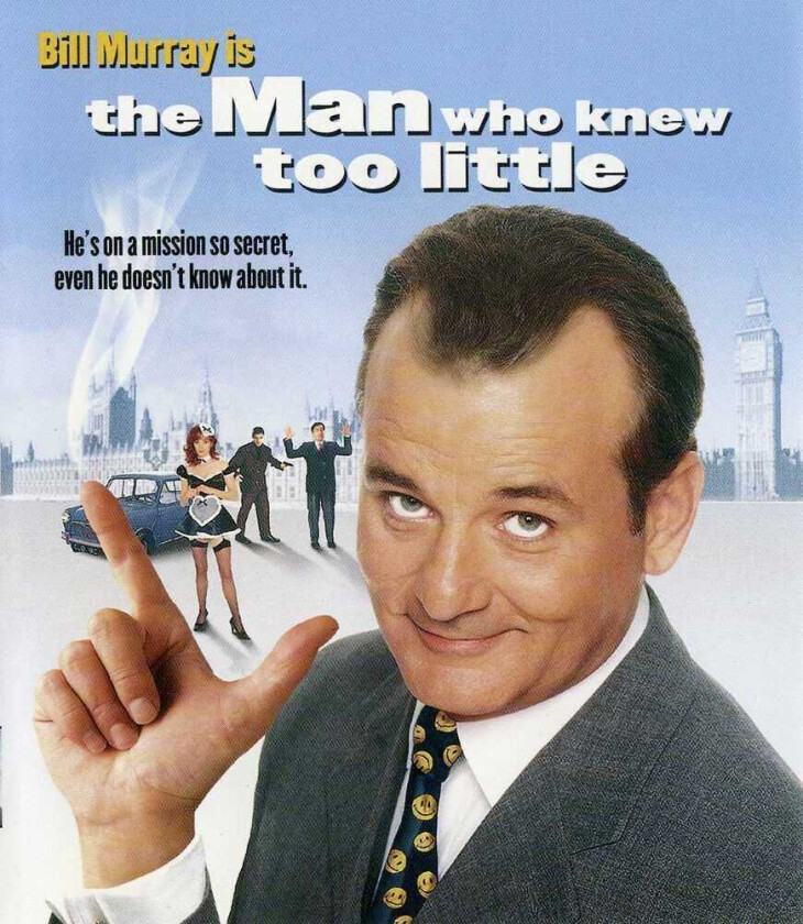Man Who Knew Too Little Bluray